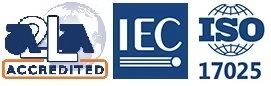 Accredited by 2L, IEC, and ISO 17025