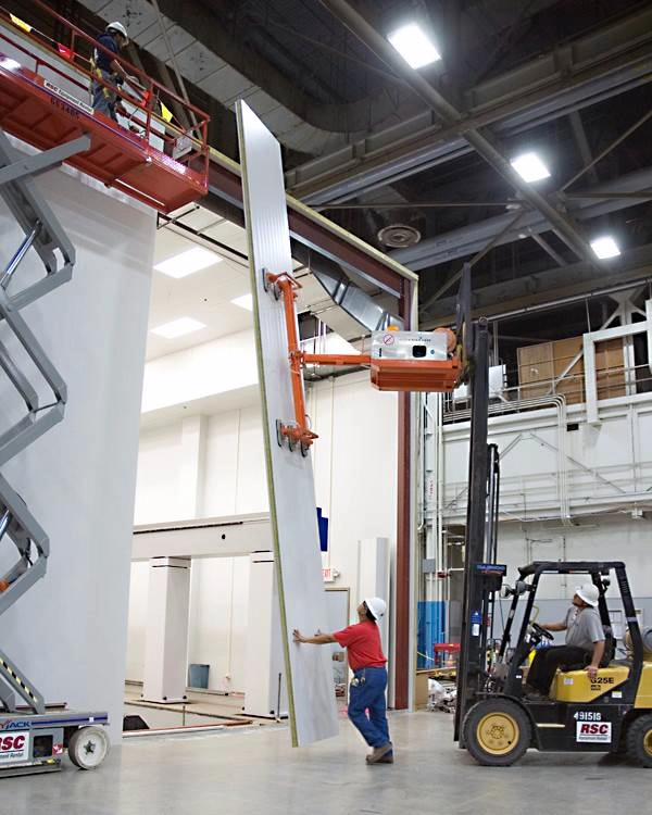 Modular Panel Installation Cleanroom CMM Metrology